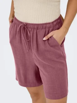 Online ONLSIESTA Mellemhøj talje Loose fit Shorts Dame Shorts