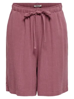 Online ONLSIESTA Mellemhøj talje Loose fit Shorts Dame Shorts