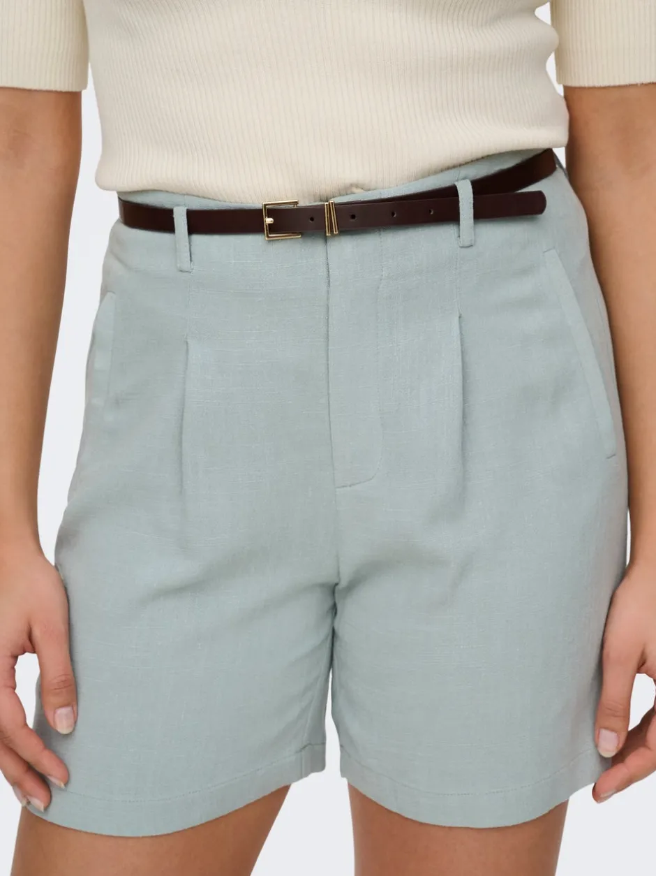 Discount ONLSIESTA Regular fit Hør Shorts Dame Shorts