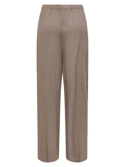 Clearance ONLSIESTA Straight fit Hør Bukser Dame Bukser