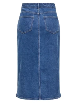 Best ONLSILJA Denim-nederdel Midinederdel Dame Nederdele