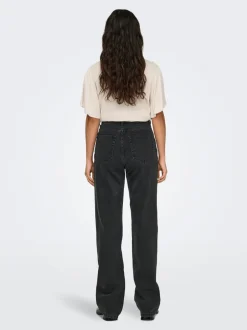 New ONLSILJE Høj talje Straight fit Jeans Dame Jeans|Jeans