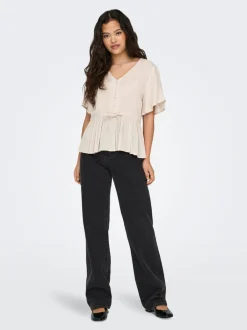 New ONLSILJE Høj talje Straight fit Jeans Dame Jeans|Jeans