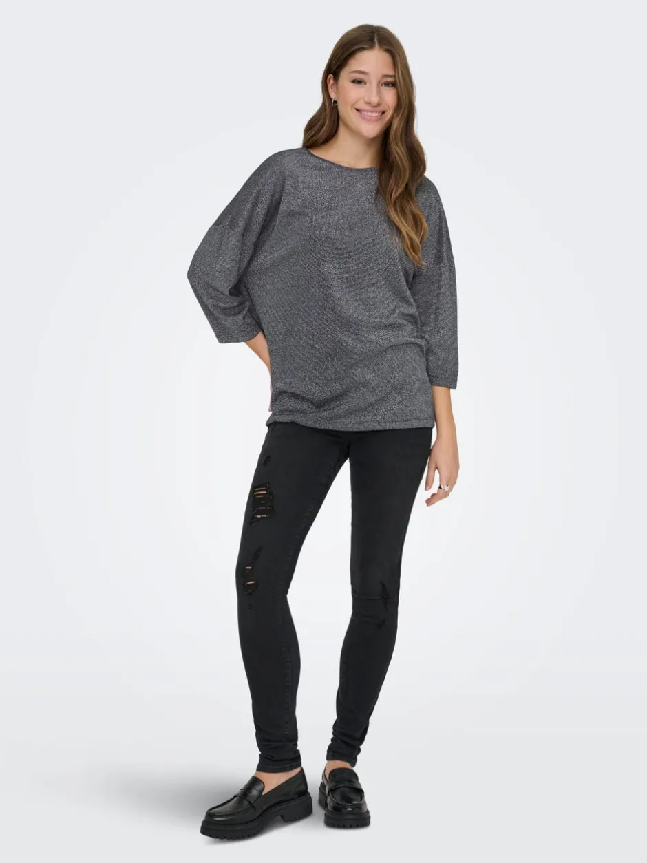 Discount ONLSILVERY Top Dame Toppe