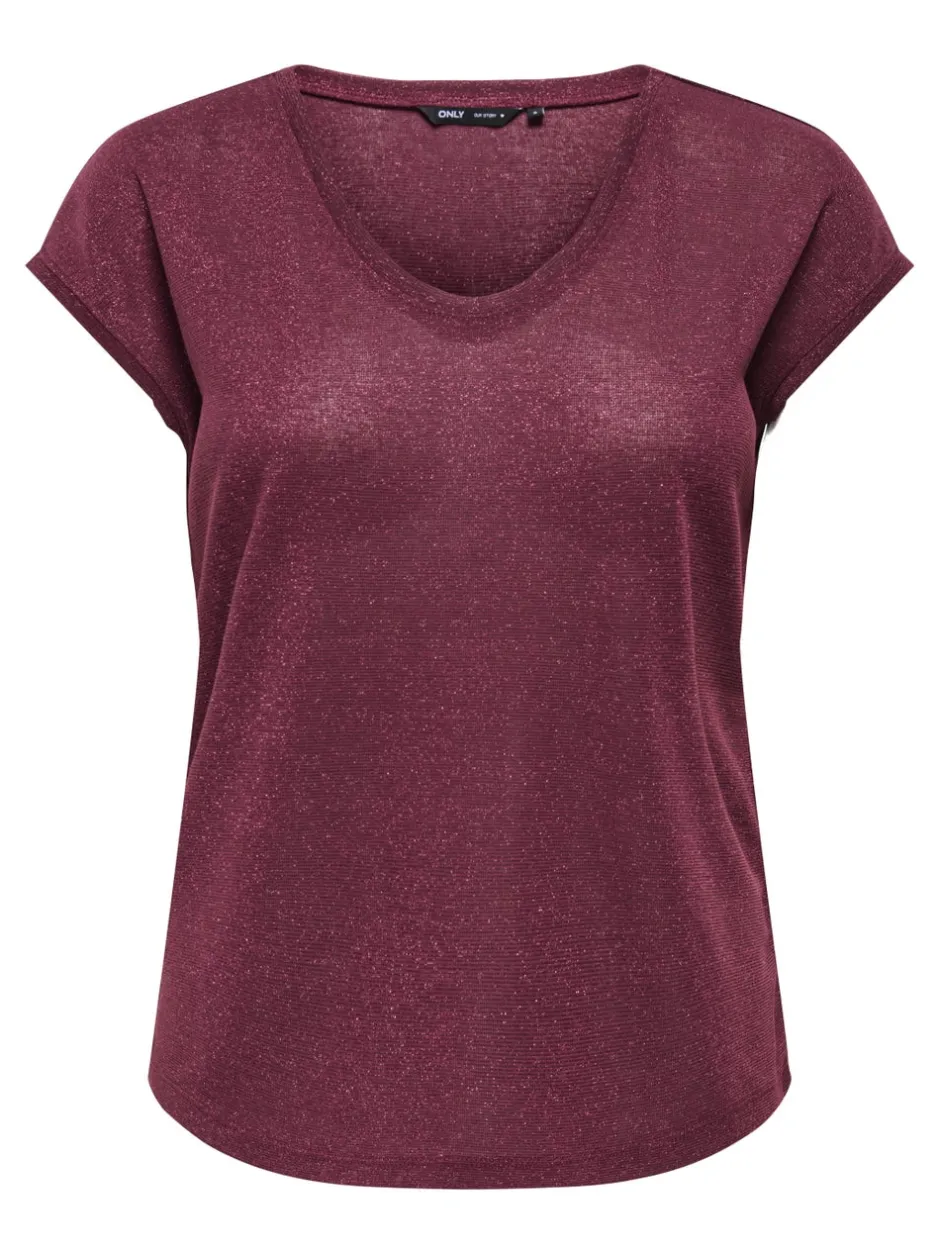 ONLSILVERY Top Dame Toppe