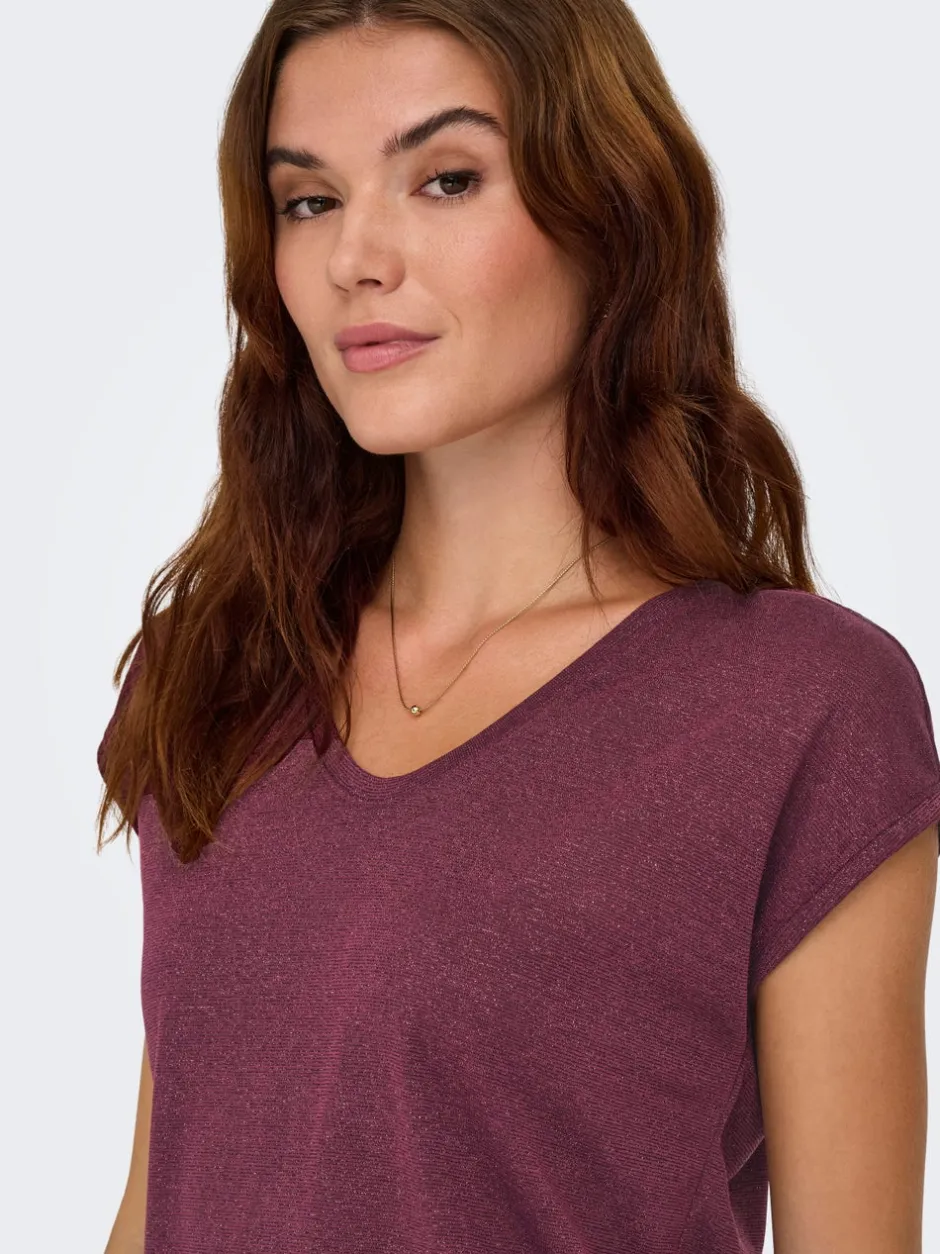 ONLSILVERY Top Dame Toppe