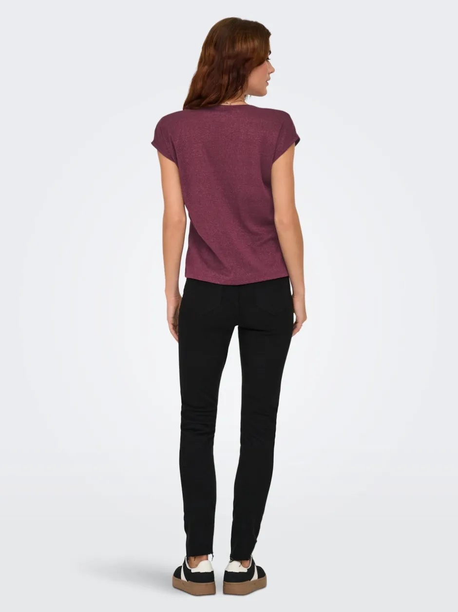 ONLSILVERY Top Dame Toppe