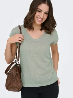 Outlet ONLSILVERY Top Dame Toppe