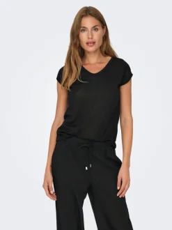 Hot ONLSILVERY Top Dame Toppe