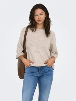Sale ONLSIMONI Striktrøje Dame Strik & Cardigans