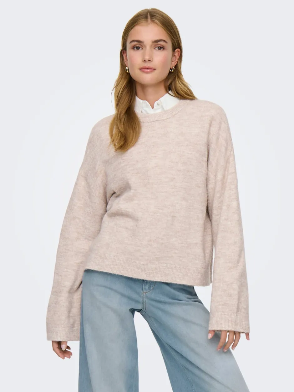 Online ONLSIMONI Striktrøje Dame Strik & Cardigans