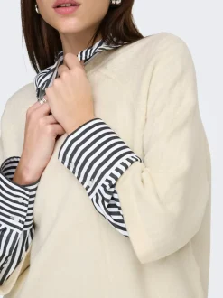 Outlet ONLSIMONI Striktrøje Dame Strik & Cardigans