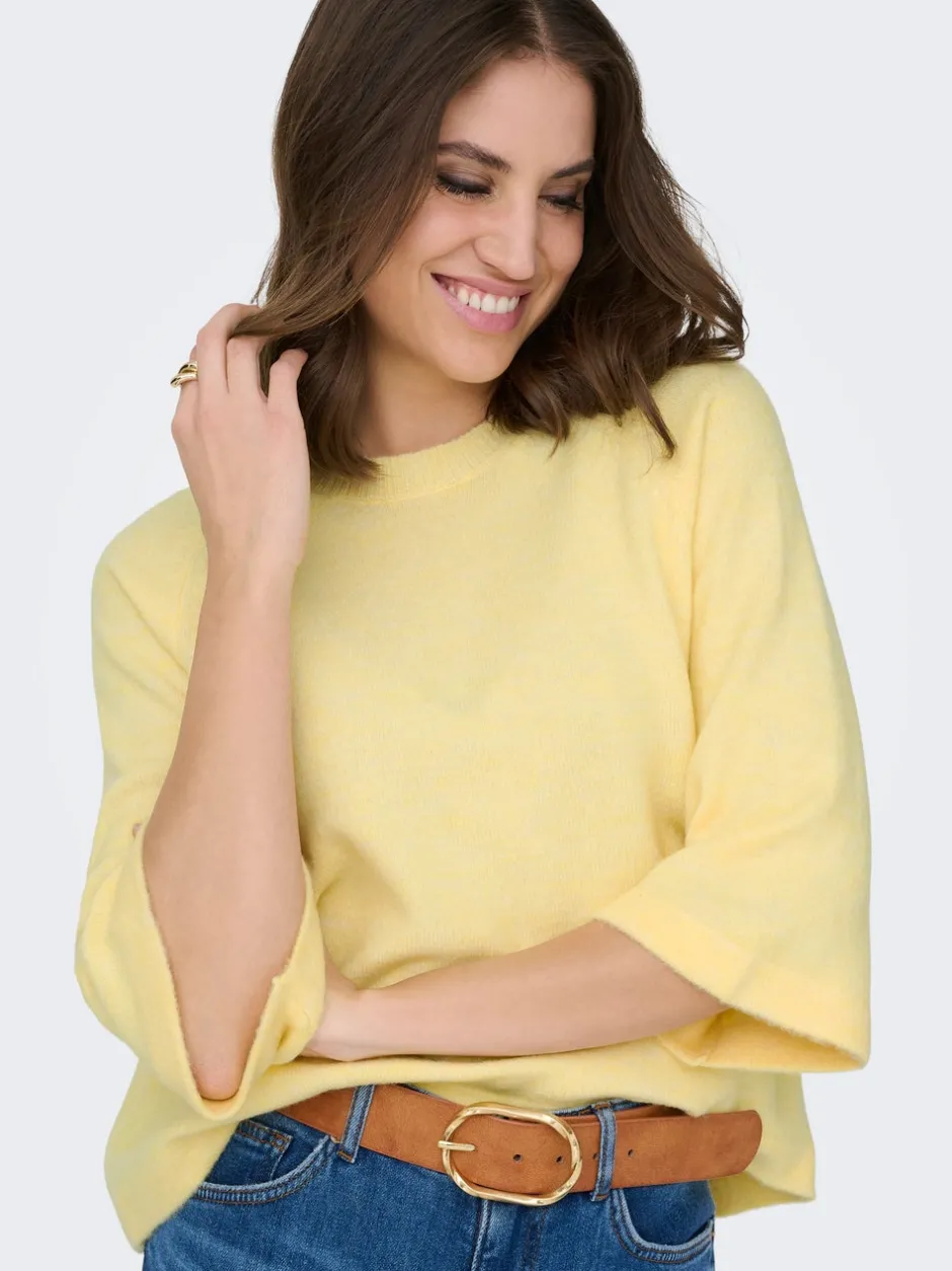 Online ONLSIMONI Striktrøje Dame Strik & Cardigans