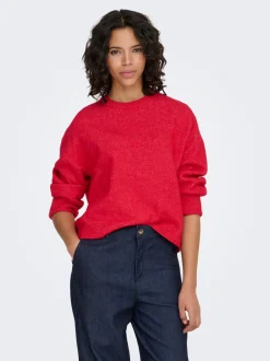 Hot ONLSIMONI Striktrøje Dame Strik & Cardigans