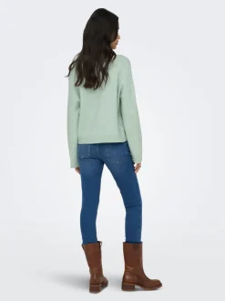New ONLSIMONI Striktrøje Dame Strik & Cardigans