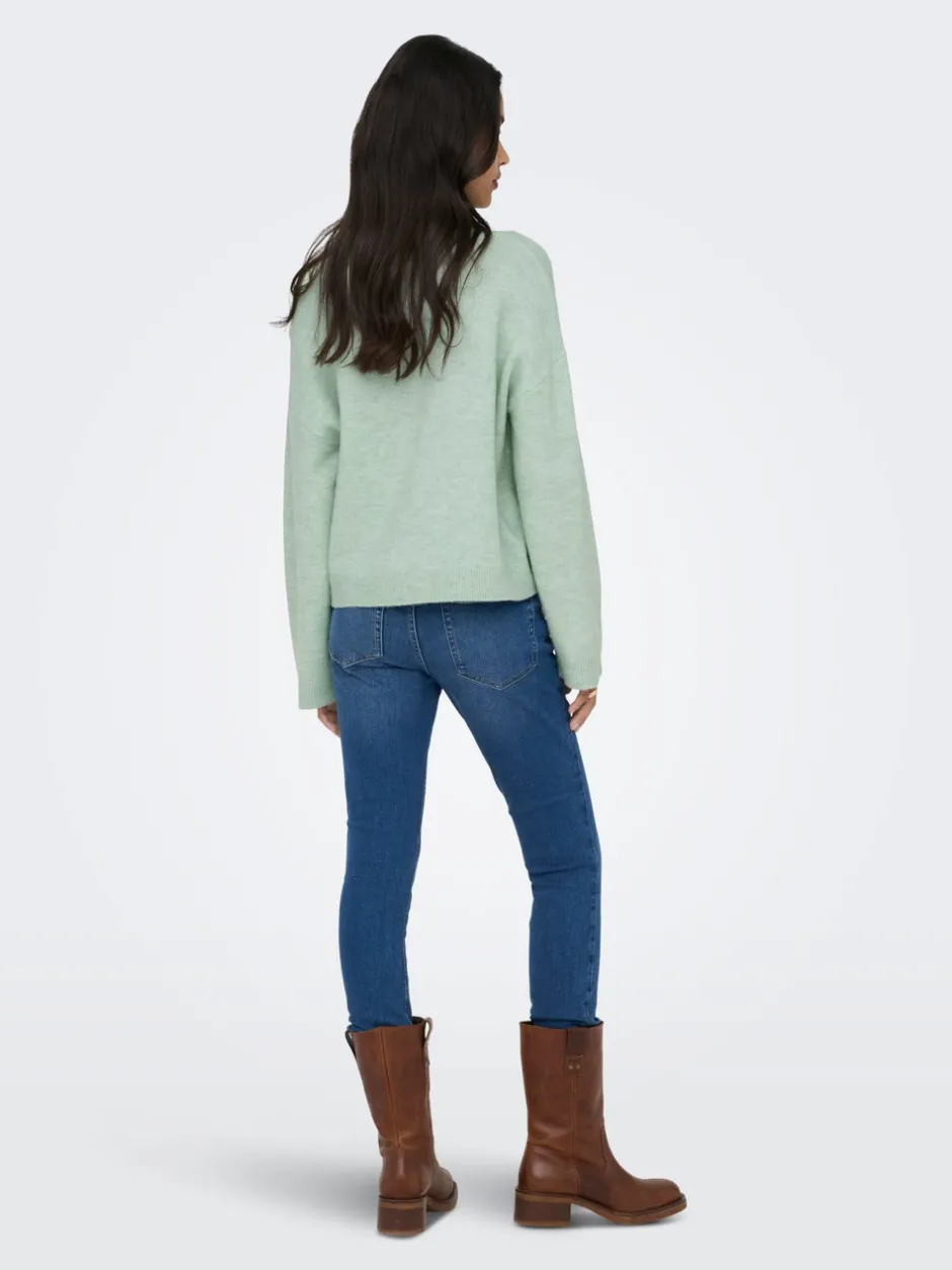 New ONLSIMONI Striktrøje Dame Strik & Cardigans