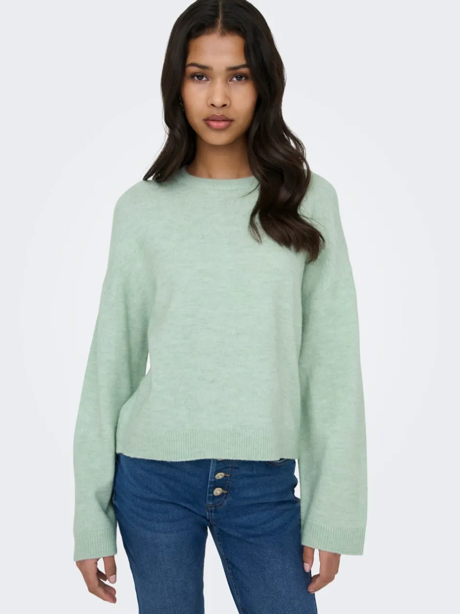 New ONLSIMONI Striktrøje Dame Strik & Cardigans