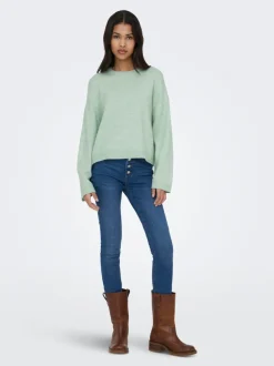 New ONLSIMONI Striktrøje Dame Strik & Cardigans