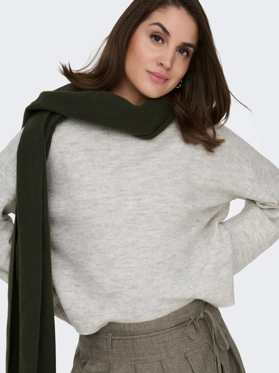 Clearance ONLSIMONI Striktrøje Dame Strik & Cardigans