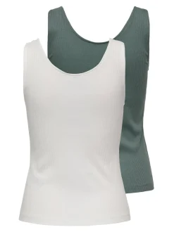 Outlet ONLSIMPLE 2-pack Top Dame Toppe