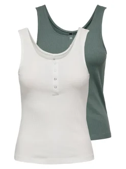 Outlet ONLSIMPLE 2-pack Top Dame Toppe