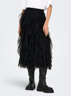 Clearance ONLSKY Nederdel Lang nederdel Dame Nederdele
