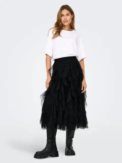 Clearance ONLSKY Nederdel Lang nederdel Dame Nederdele