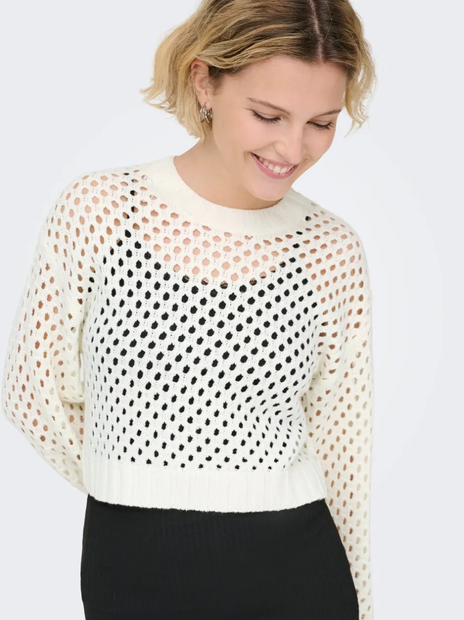 Clearance ONLSMILLA Top Dame Strik & Cardigans
