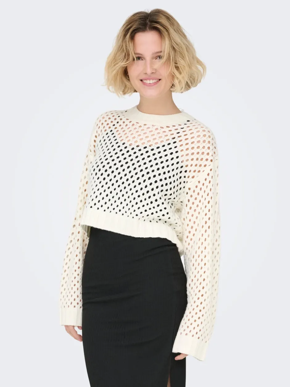 Clearance ONLSMILLA Top Dame Strik & Cardigans