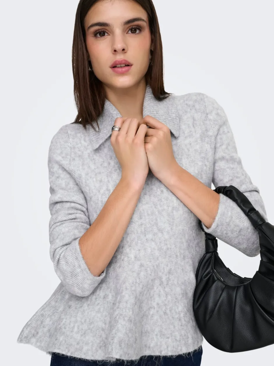 Online ONLSOFIA Strikket rullekrave Dame Strik & Cardigans