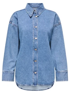 Discount ONLSOPHIE Denim-skjorte Dame Jakker Og Frakker|Double Denim