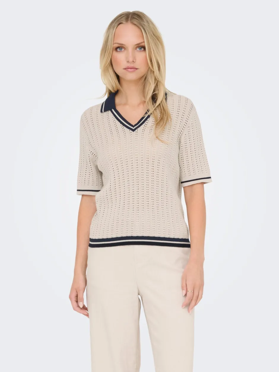 Outlet ONLSPORTI Polo Dame Strik & Cardigans