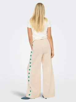Online ONLSTAR Regular fit Bukser i wide fit Dame Bukser