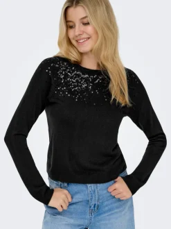 Discount ONLSTARRY Striktrøje Dame Strik & Cardigans