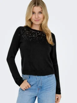 Discount ONLSTARRY Striktrøje Dame Strik & Cardigans