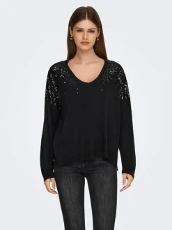 Best ONLSTARRY Striktrøje Dame Strik & Cardigans