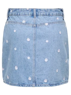 Sale ONLSTELLA Denim Denim-nederdel Kort nederdel Dame Nederdele|Denimnederdele