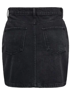 Outlet ONLSTELLA Denim Denim-nederdel Kort nederdel Dame Nederdele|Denimnederdele