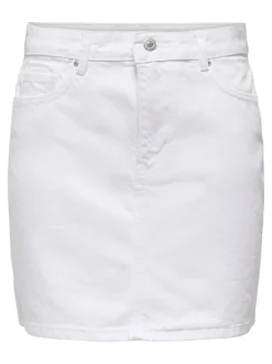 Best ONLSTELLA Denim Denim-nederdel Kort nederdel Dame Nederdele|Denimnederdele