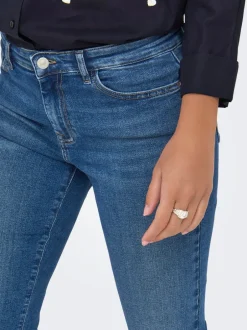 Outlet ONLSUI Mellemhøj talje Slim fit Jeans Dame Jeans|Jeans