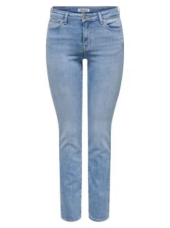 Clearance ONLSUI Mellemhøj talje Slim fit Jeans Dame Jeans|Jeans