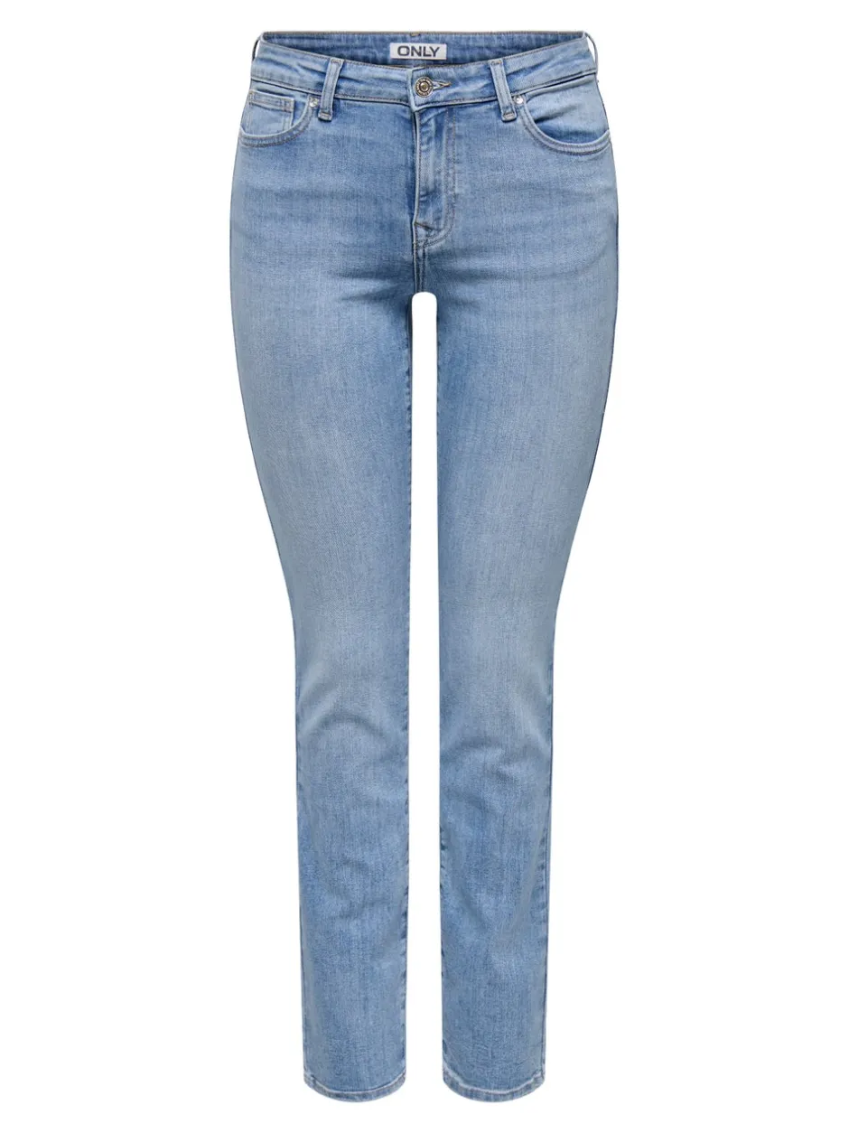 Clearance ONLSUI Mellemhøj talje Slim fit Jeans Dame Jeans|Jeans
