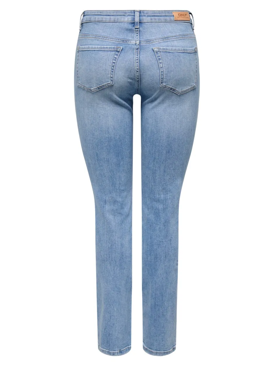 Clearance ONLSUI Mellemhøj talje Slim fit Jeans Dame Jeans|Jeans