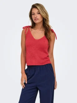 Hot ONLSUNNY Top Dame Strik & Cardigans
