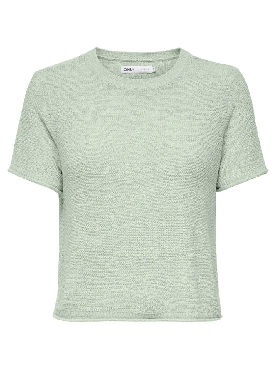 Hot ONLSUNNY Top Dame Strik & Cardigans|Toppe