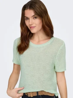 Hot ONLSUNNY Top Dame Strik & Cardigans|Toppe