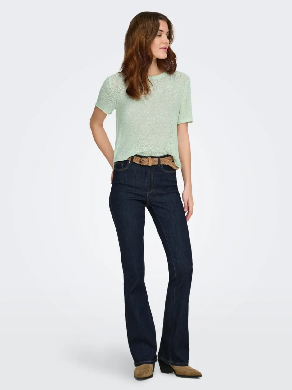 Hot ONLSUNNY Top Dame Strik & Cardigans|Toppe