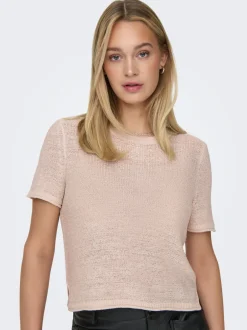 Online ONLSUNNY Top Dame Strik & Cardigans|Toppe