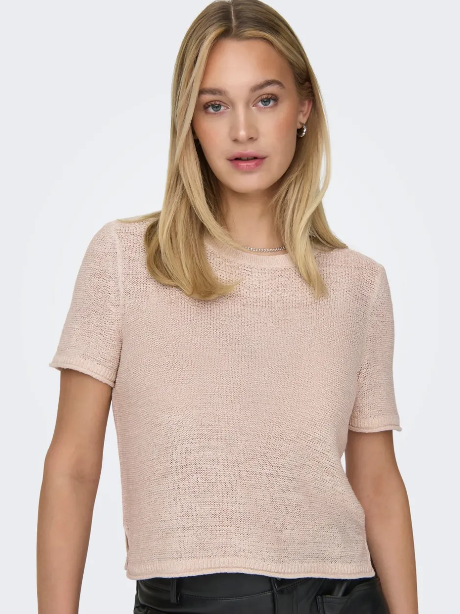 Online ONLSUNNY Top Dame Strik & Cardigans|Toppe
