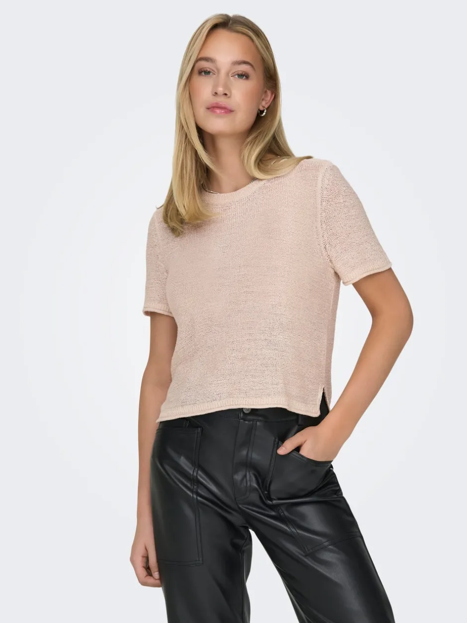 Online ONLSUNNY Top Dame Strik & Cardigans|Toppe